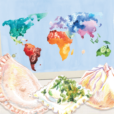 Dumplings around the world.
